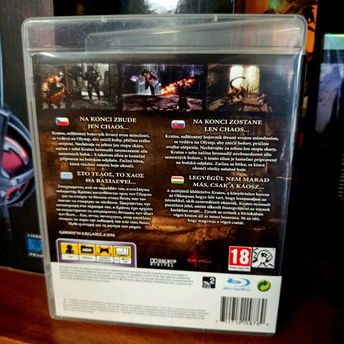 God of War III PS3 game used, English version