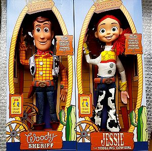 Toy Story  φιγούρες μαζι  Woody και Jessie μιλάνε