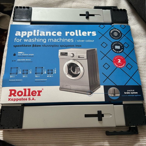 Roller washing machine base new inox for 300kg
