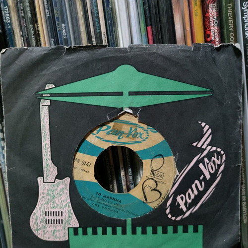 The Sounds 7" used, rare 1969 Greek beat/pop edition