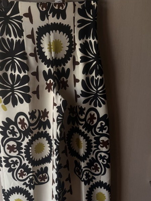 Zara printed wide leg pants size S like new
