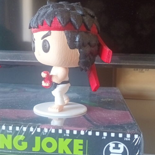 3D Printed Street Fighter Ryu Figure new