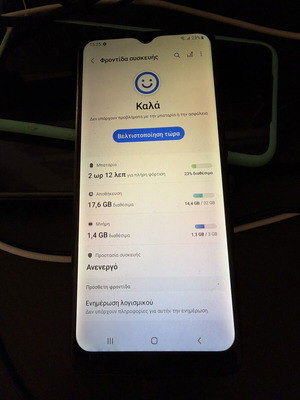 Samsung A02s 32GB used, black, dual SIM, Android