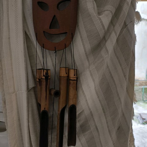 Wooden wind chimes new set of 5, various designs