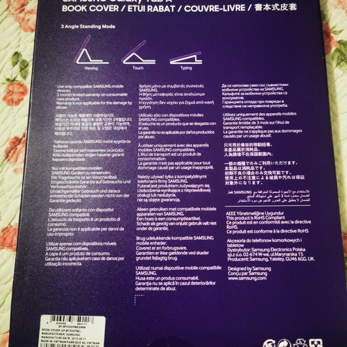 Samsung Galaxy Tab A 9.7" Book Cover genuine, sealed
