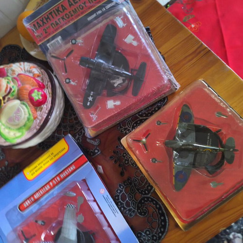 Deagostini World War II Fighter Planes Pack of 5 New