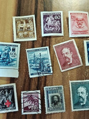 Stamp collection new from Protectorate Bohemia and Moravia and Germany