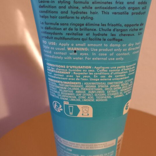 Moroccanoil Hydrating Styling Cream 75ml used, half quantity