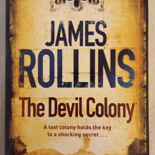 James Rollins The Devil Colony βιβλίο μεταχειρισμένο, αγγλικά