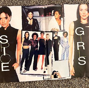 Spice Girls - Desree - Celine Ένθετο Αφίσα από περιοδικό Αφισόραμα Σε καλή κατάσταση Τιμή 10 Ευρώ