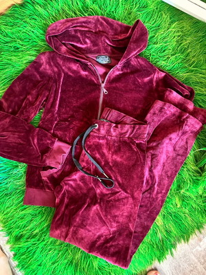 Velvet jacket and tracksuit Paco and Co new, size Medium