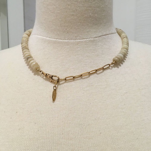 LEMLEM ceramic necklace, 45 cm length