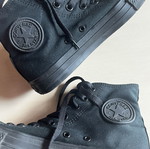 Converse shoes, black, size 40
