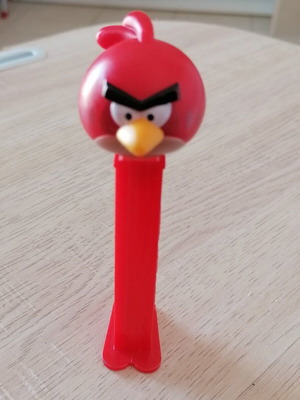 Pez Candy Collector's Pack With Red Angry Birds Dispenser Used