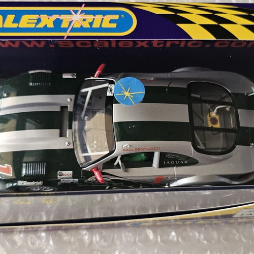 Scalextric Jaguar XKRS Rocketsports No.1 καινούργιο, slot αυτοκίνητο 1:32