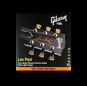 Σετ χορδών Gibson SEG-LP9/1 Les Paul .009-.042