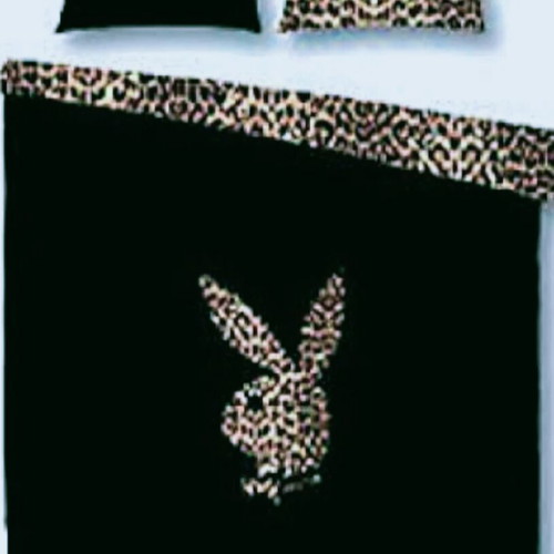 Play Boy Bunny sheets animal print 100% cotton like new