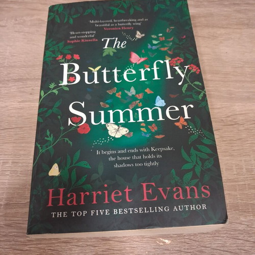 The Butterfly Summer by Harriet Evans used, historical fiction romance