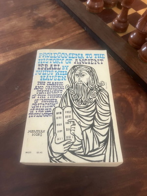 Prolegomena to the history of ancient Israel like new