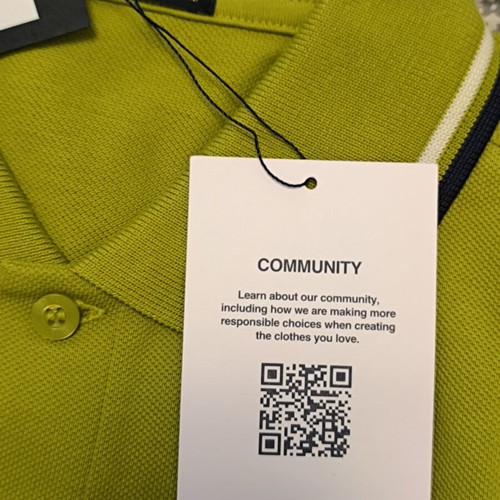 Fred Perry polo shirt size M new, yellow