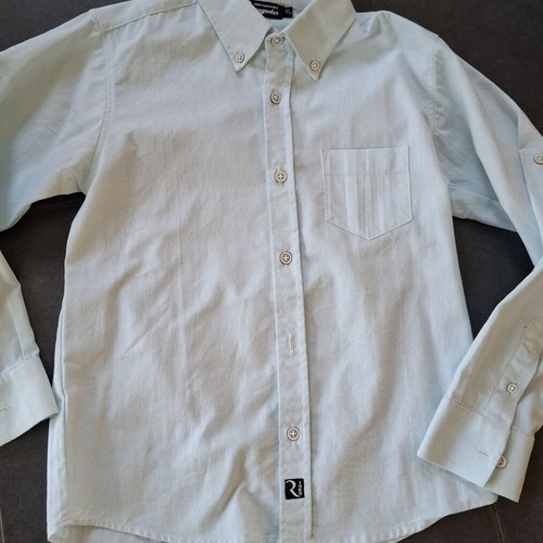 Boys' dress shirts pack of 3 like new, cotton, ages 10-12