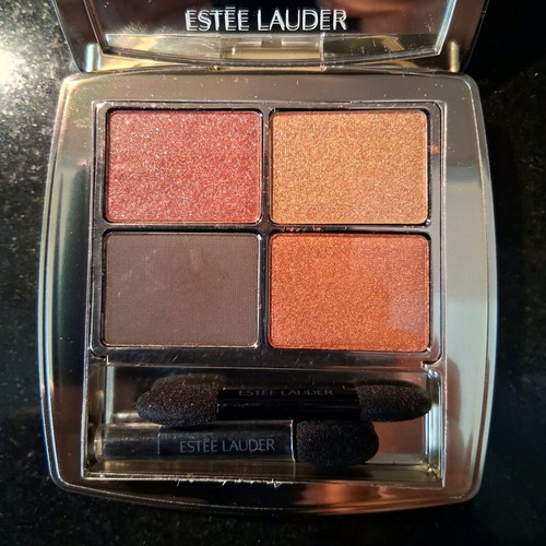 Estee Lauder 4-Color Eyeshadow Palette No. 08 Envy Quad Wild Earth new