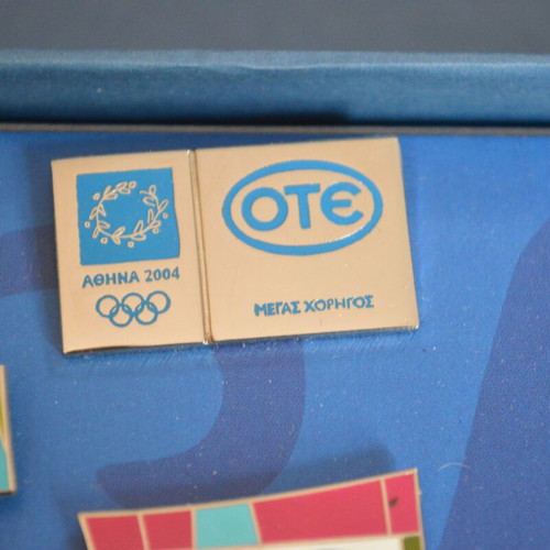 Athens 2004 Olympic Games pin badge collection used