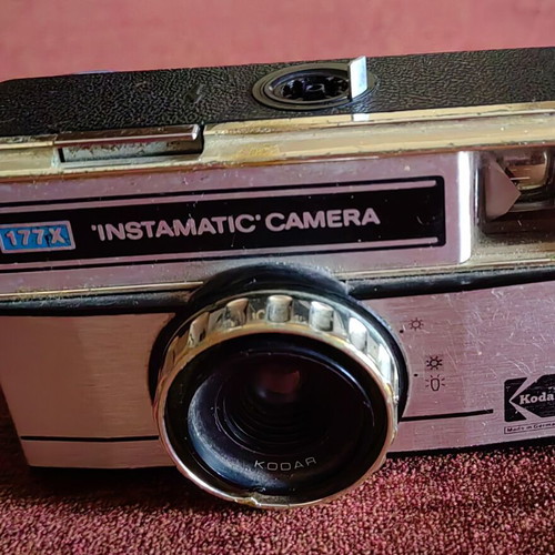 Kodak Instamatic 177X vintage analog camera