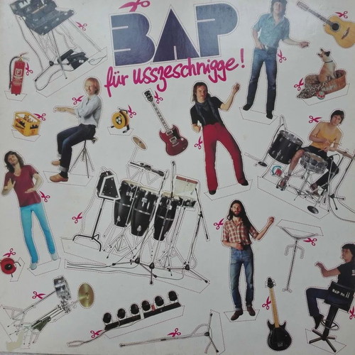 BAP album Für Usszeschnigge! LP like new, rock