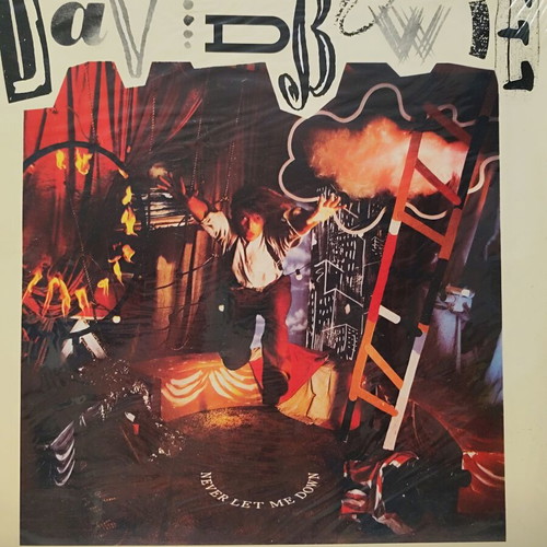 David Bowie Never Let Me Down Vinyl LP 1987 mint sealed