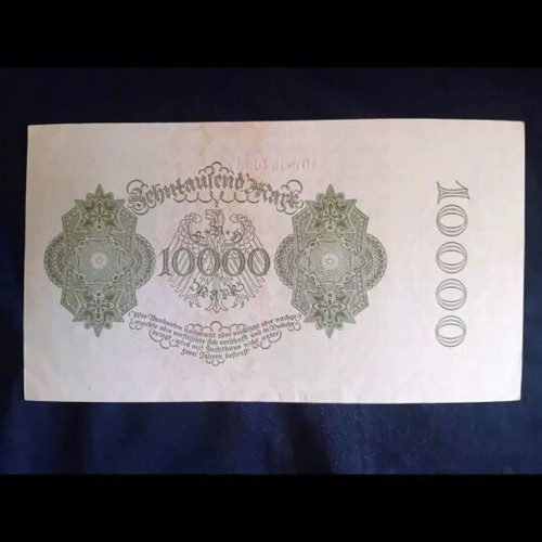 German banknote 10000 mark 1922 like new