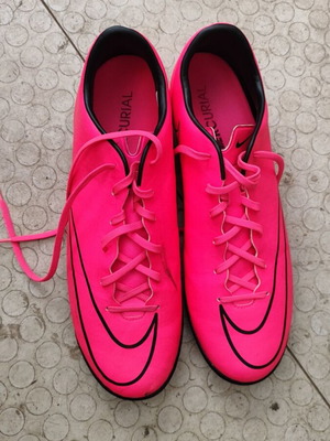 Nike Mercurial football shoes like new, size 47.5