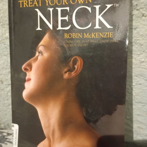 McKenzie Treat Your Own Back and Treat Your Own Neck books like new, English