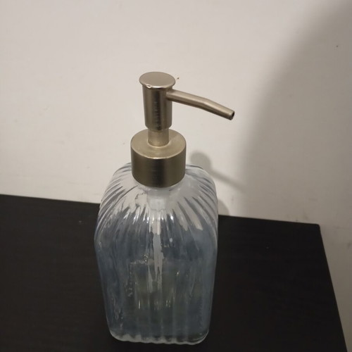Glass Soap Dispenser Used With Plastic Pump 400ml