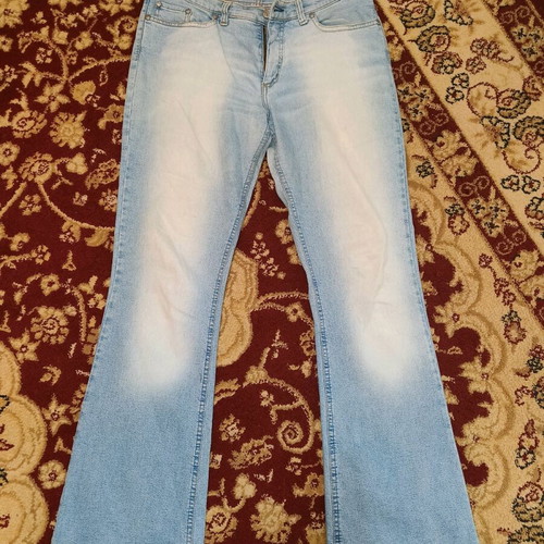 Flared jeans used, size L, fits medium-large