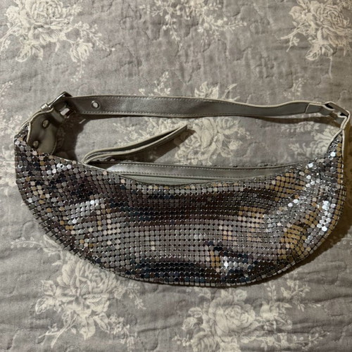 Small metallic shoulder bag Accessorize new