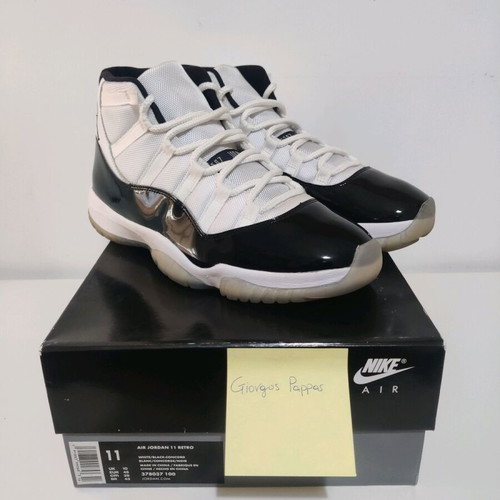 Air Jordan Retro 11 Concord 2018 like new men's sneakers EU45