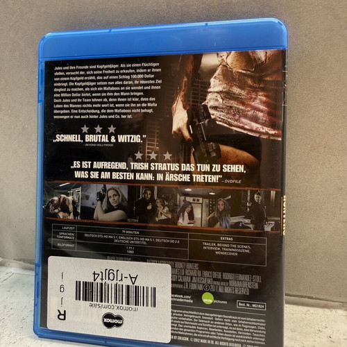 Trish Stratus Bounty Hunters Blu-ray like new, adventure