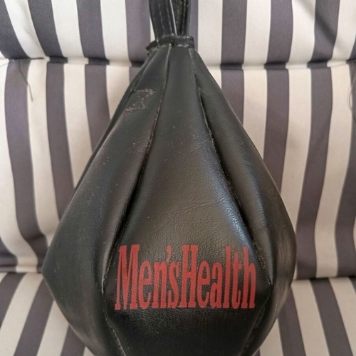 Boxing bag pear shaped like new from Men's Health magazine