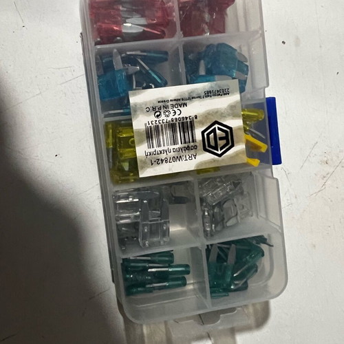 Fuse box 4 positions like new with various car fuses