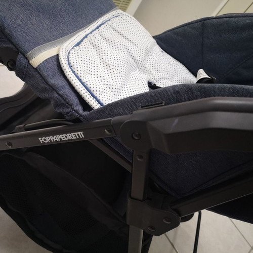 FoppaPedretti Piu'leggero Denim stroller used