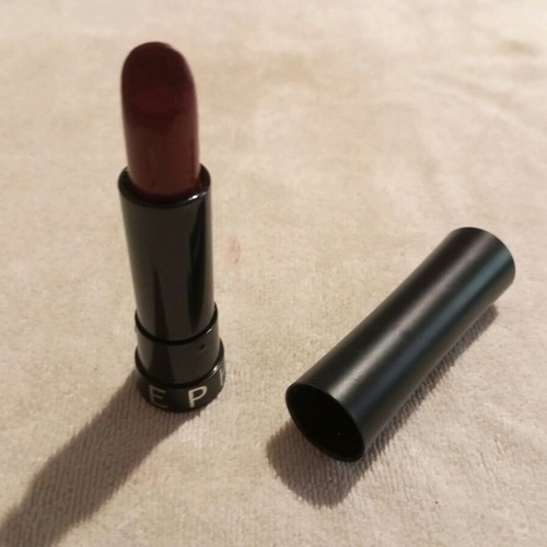 Sephora Collection lipstick in burgundy/brick shade like new