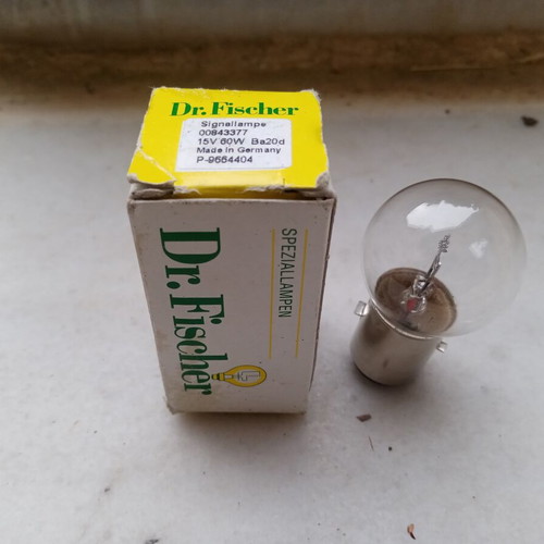 Medical Microscope Lamp 15V-60W Dr. Fischer new