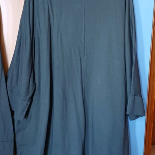 Blouse and pants set like new, grey, 100% cotton