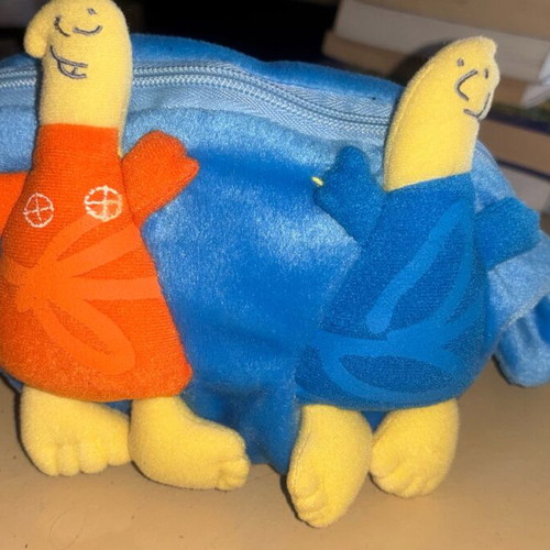 Plush Waist Bag Children Athens 2004 Olympic Games Phoebus and Athena like new