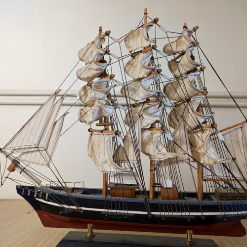 Ship used decorative model