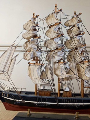 Ship used decorative model