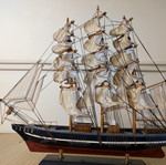 Ship used decorative model