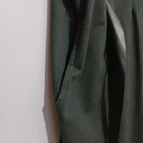 Black dress with satin ribbon belt like new