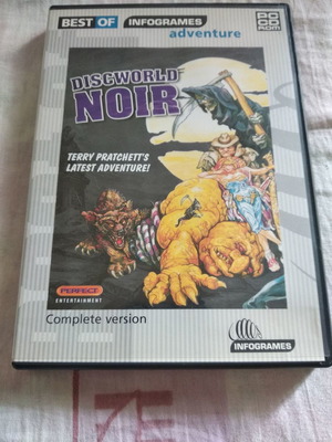 Discworld Noir PC CD-ROM used, 3cd, English version